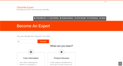Desktop Screenshot of chinchillaexpert.com